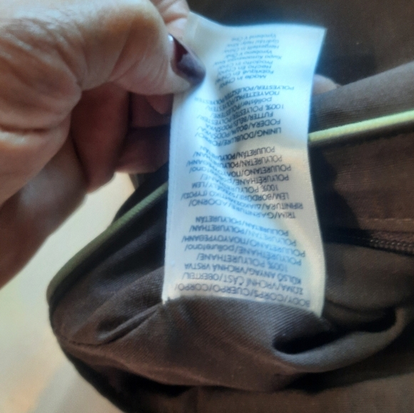 Chaps Striped Multicolor Crossbody Bag - Picture 4 of 16